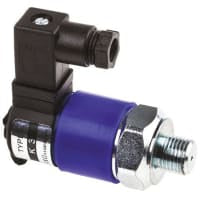 Interruptor de presión positivo ajustable NO/NC G 1/4 0.1-1MPa 250VAC IP65