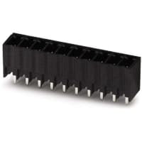 Serie Pluggable de la posición COMBICON FRONT-MSTB del jefe 3.5m m 16AWG 160V 8A 8
