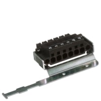 PCB Plug Push-En 7.62m m 8AWG 1000V 41A 6 Position Combicon Power Series