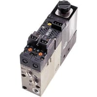 Limpie el módulo con la aspiradora, tipo del eyector, inyector del diámetro de 1m m, M5 puerto, silenciador, 24VDC