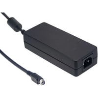 Fuente de alimentación, AC-DC, adaptador, 120W, 24V, 5A, 80-264 V adentro, Med, serie de GSM120A