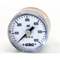 Gauge, Pressure, 1.5 " 1521 0-60 SPI 1/8 " LM