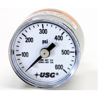 Gauge, Pressure, 1.5 " 1521 0-300 SPI 1/8 " LM