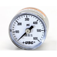 Galga, presión, 1.5 " 1521 0-600 SPI 1/8 " CBM