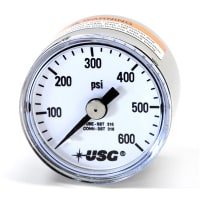 Galga, presión, 1.5 " 1521 0-1000 SPI 1/8 " CBM