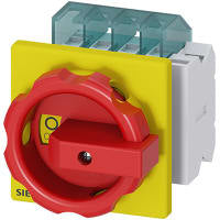 PUERTA 1NO1NC de la PUTREFACCIÓN 16A 4HOLE del INTERRUPTOR 3P R/Y del DISCO
