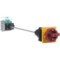 Base rotatoria del interruptor 3P R/Y 25A Dinrl del disco