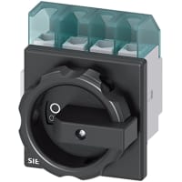 PUERTA ROTATORIA del NEGRO 32A 4HOLE del INTERRUPTOR 4P del DISCO