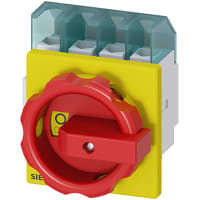 Puerta rotatoria del interruptor 4P R/Y 32A 4Hole del disco