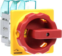 Puerta rotatoria del interruptor 3P R/Y 32A 1Hole del disco