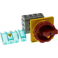 PUERTA ROTATORIA del INTERRUPTOR 4P R/Y 32A 1HOLE del DISCO