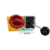 Base rotatoria de Swtch 3P R/Y 125A Dinrl del disco