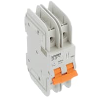 Circuit Breakers Thermal Magnetic 2 Pole 5 A.C. Curve Series UL489 TMC 8 Series