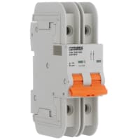 Serie magnética termal de la serie UL489 TMC 8 de la curva del interruptor 2 poste 5A D