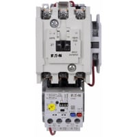 Arrancador DOL, 3 polos, NEMA, FLA 4-20 A, bobina 24 V CA a 60 Hz, contacto auxiliar 1 NA