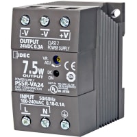 Fuente de alimentación, AC-DC, estruendo de 7.5W 5VDC