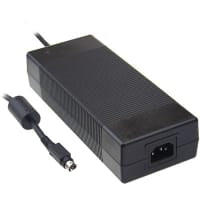 Fuente de alimentación, AC-DC, 220W, 24V, 9.2A, grado médico, adaptador de la clase I