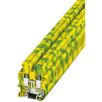 Mini conec de tierra MUT 5-PE del tornillo 2 de bloque de terminales