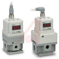 Regulador, Electro-Phneumatic, e/p, vacío, 1/4NPT, 24VDC, 0-5V adentro, 1-5V hacia fuera