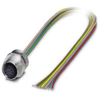 Limpiar-tipo frente del sensor/del actuador de la posición M12 del zócalo 8/montaje 8x 0.25m m del tornillo