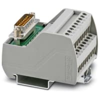Perno tira de las conec D-Submini del tornillo de la MOD de VARIOFACE mnting en la posición de NS35 w/LED 9