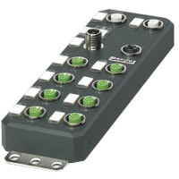 Módulo de la extensión del PLC, EtherCAT, 16 Digital adentro, plástico, 24VDC, serie de Axioline E