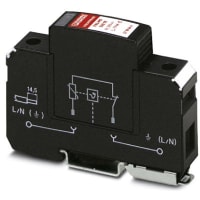 Pararrayos de la oleada; elemento bajo y varistor protector de las conec w/high-capacity