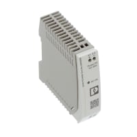 La fuente de alimentación, AC-DC, Primario-cambió UNO para el montaje del carril del estruendo, 15VDC/30 W