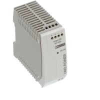 Fuente de alimentación, AC-DC, 15V, 3.67A, 85-264V adentro, incluido, carril del estruendo, 55W, serie de ENERGÍA de UNO