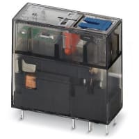 Accione el relais, SPDT, 24VDC/250VAC, 250VDC, 16A, RIFLINE TERMINAN series del RELAIS