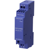 AC-DC fuente de alimentación, 115-230VAC, salida 12V, 0.84A, 10.1W, serie DRL10-100