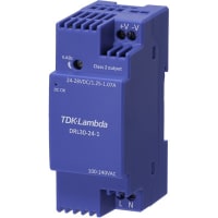AC-DC fuente de alimentación, 115-230VAC, salida 12V, 2.1A, 25.2W, serie DRL10-100