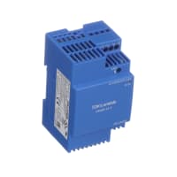 AC-DC fuente de alimentación, 115-230VAC, salida 12V, 4.5A, 54W, serie DRL10-100