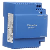 Fuente de alimentación de AC-DC, 115-230VAC, salida 24V, 4.2A, 100.8W, serie DRL10-100