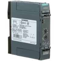 Retraso el relais, DPDT, 240 VAC, 5 A, En-Retrasa, carril del estruendo, serie 3RP25