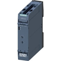 Retraso el relais, 240 VAC, 5 A, Apagado-Retrasa, carril del estruendo, serie 3RP25