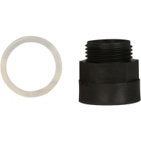 Accesorio, plástico, el 1/2in, NPT hasta 20m m, adaptador