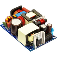 fuente de alimentación, AC-DC, marco abierto, 75W, 12V, 6.25A, 85-264V adentro, industrial