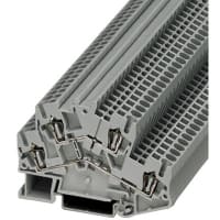 2 conec de los bloques w/spring-cage del término del nivel; W: 6.2m m; BU DE STTBS 4