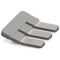 Puente de la inserción, echada: 15 milímetros, 3 posición, gris, EB, 3-15 series 35 de K/UK UIK