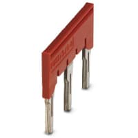 Puente enchufable, echada: 6.2 milímetros, 8 pos, assignment de Pin: 1 5 8, rojo, FBS, 1/5/8-6