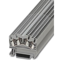 Bloque del término; Feed-Through; conec de la Resorte-jaula; AWG: 28-12; W: 5.2m m; rojo; STS 2 5-QUATTRO RD