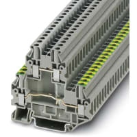 Block del term; Feed-Through; ¿0.14m m? ¿- 6m m?;AWG: 26-10; Conn de Screw; W: 6.2m m; UTTB; 4-PE/L