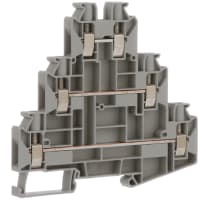 AWG de niveles múltiples del bloque de terminales: 24 - conn W de 8 Screw: 8.2m m UT gray 6-3L UT Series