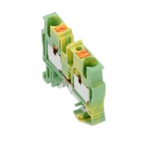 Block del term del ground de Mini Push-en el conn AWG: 26-12 W: 5.2m m H: 32.1m m NS 15 MPT 2 5-PE