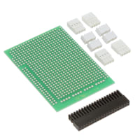 Perfboard con el incl de la conexión de GPIO. Bloques de terminales de PTSM; SISTEMA DE RPI-BC INT-PCB