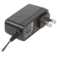 El montaje de la pared de la fuente de alimentación AC-DC fijó la entrada del enchufe US 18W 12V@1.5A 90-264V