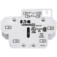 Contactor auxiliar PARA EL TAMAÑO 00-2, A-K MTD LATERAL 1NO-1NC de FRDM