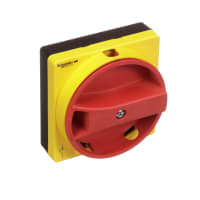 Desconecte la manija del interruptor VLS, ahuecada, rojo, serie de TeSys VLS