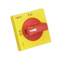 Manija del interruptor VLS de la desconexión, resaltando, rojo, serie de 22 milímetros TeSys VLS